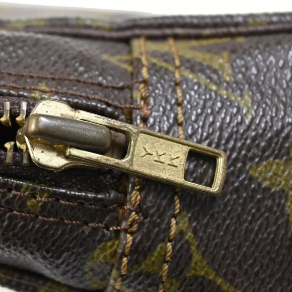 LOUIS VUITTON Trousse Toilette 23 Clutch Hand Bag Monogram Brown - Picture 8 of 15